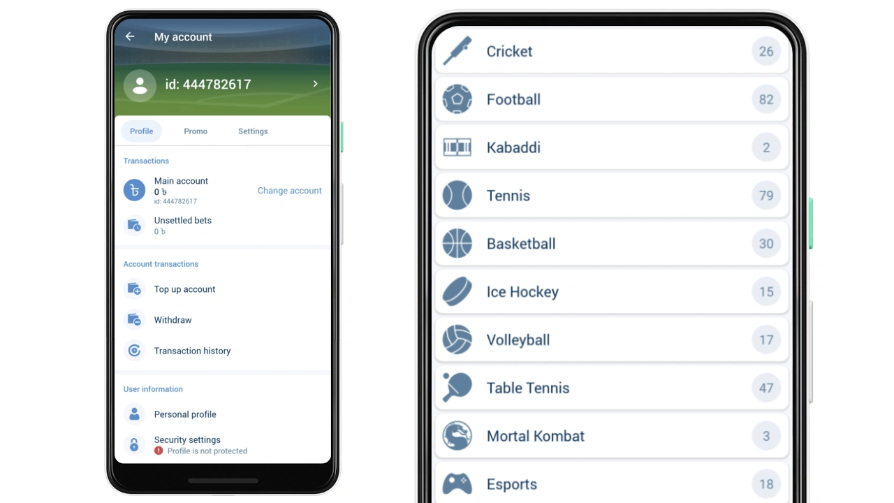 The main features and benefits of betting on sports in 1xBet app