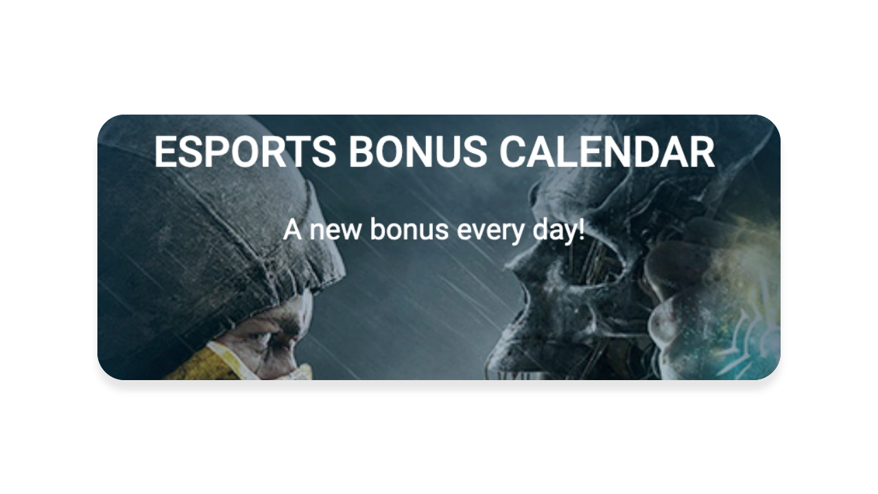 Esports bonus calendar 1xBet BD