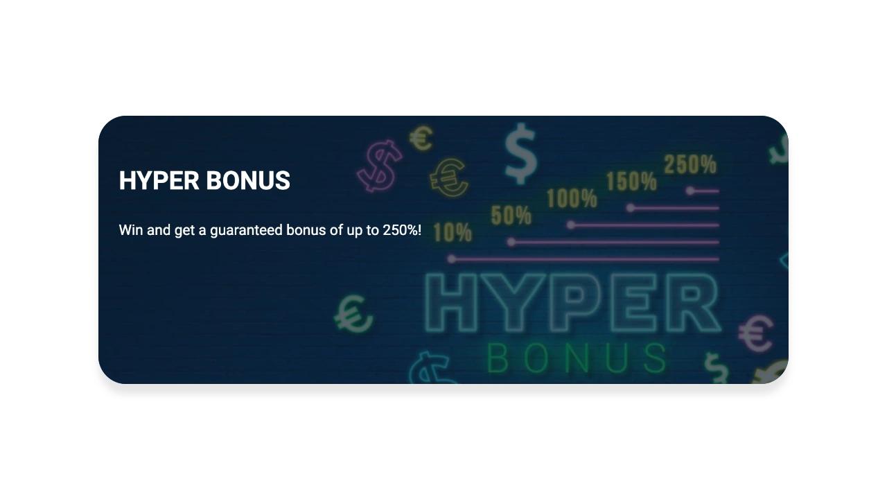 Hyper bonus by 1xBet Bangladesh
