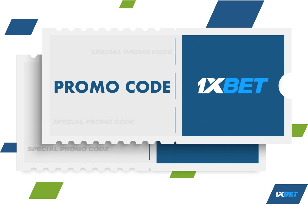 Use the actual promotion code 1xBet to register to receive an additional bonus