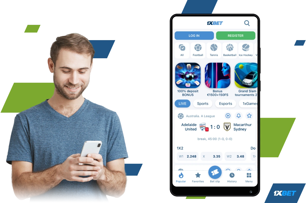 A detailed review of the 1xBet mobile sports betting app on the go