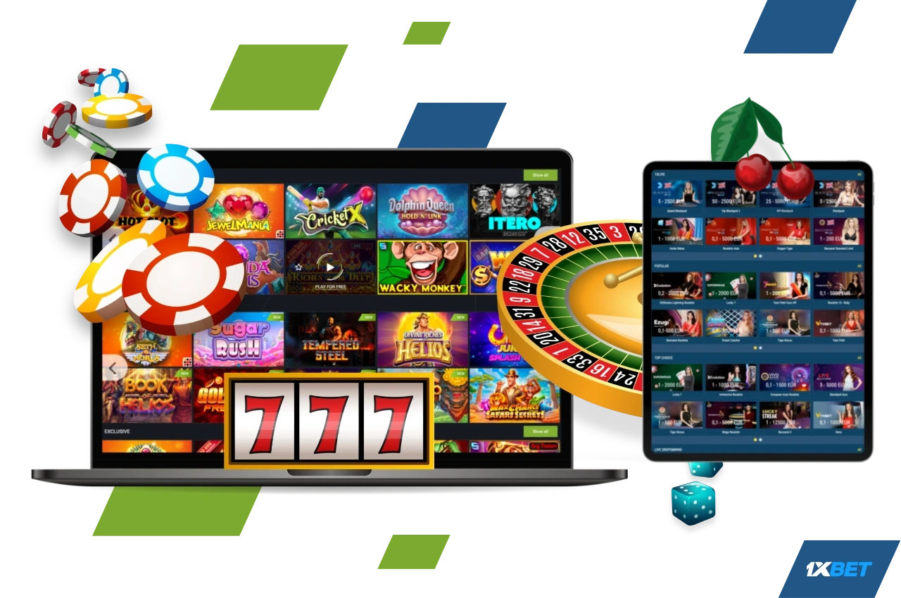 The 1xBet platform allows its users from Bangladesh to legally play online and live casino
