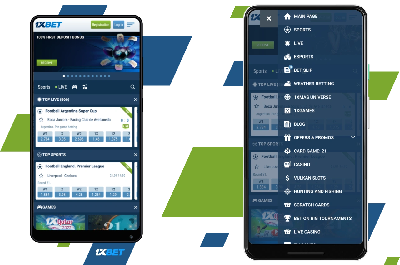 The mobile version of the official site 1xBet - a great option for those who do not want or for some reason cannot install an application on their smartphone