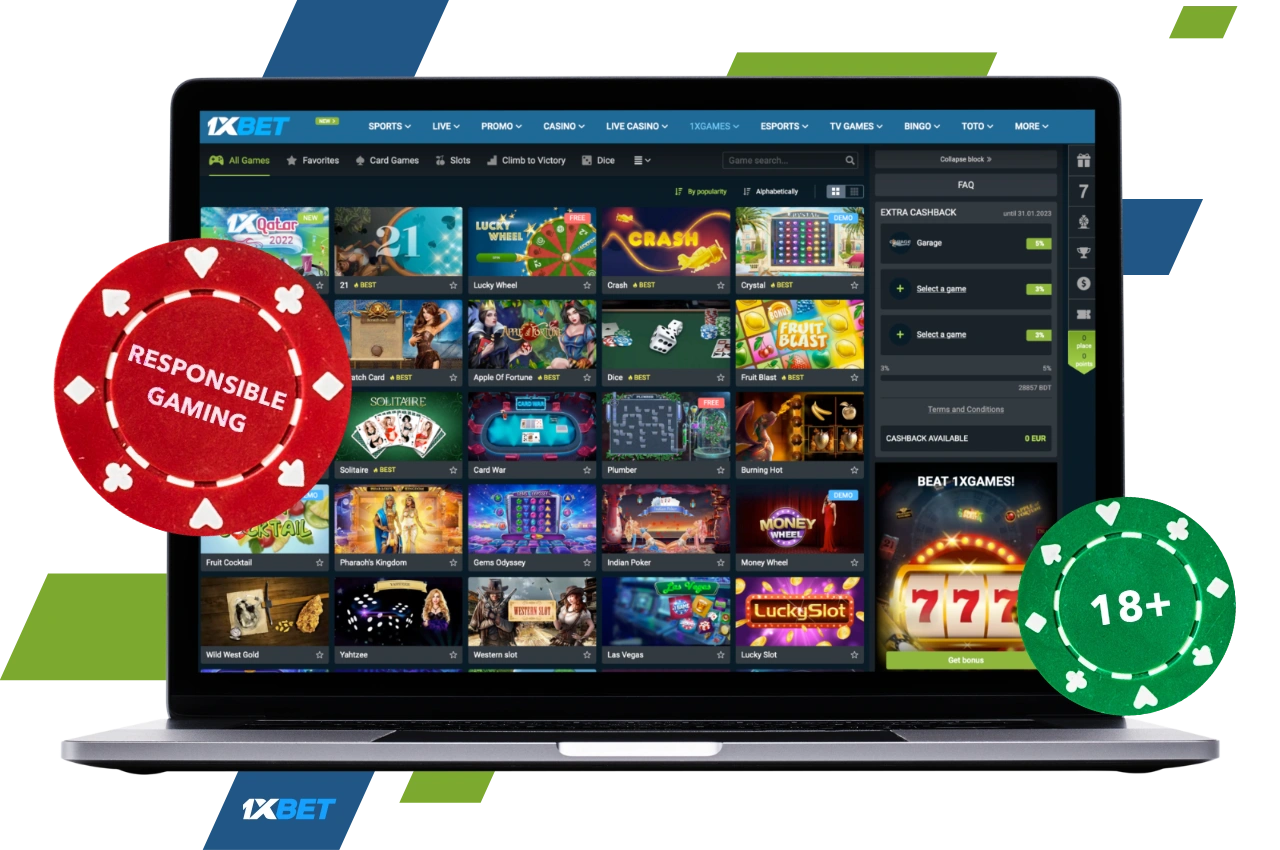1xBet Bangladesh stands for responsible gaming