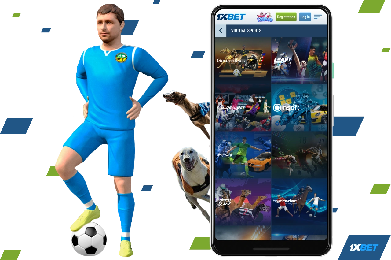 Bangladesh's 1xBet platform offers bets on various virtual sports